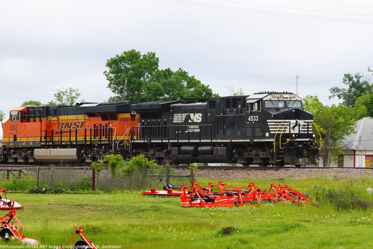 NS 4533, BNSF 6983